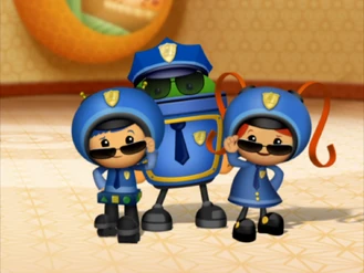 Whole team with sunglasses