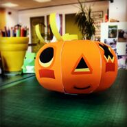 A special pumpkin papercraft plan