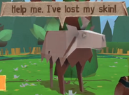 The Elk when it didn't have any skin