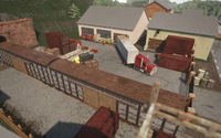 Industrial area at frustrum