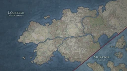 Lockelle municipality map image