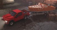 The GPS devices version. It has a trailer that carries a Race Boat.