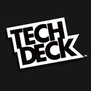 B/W variant of the current Tech Deck logo