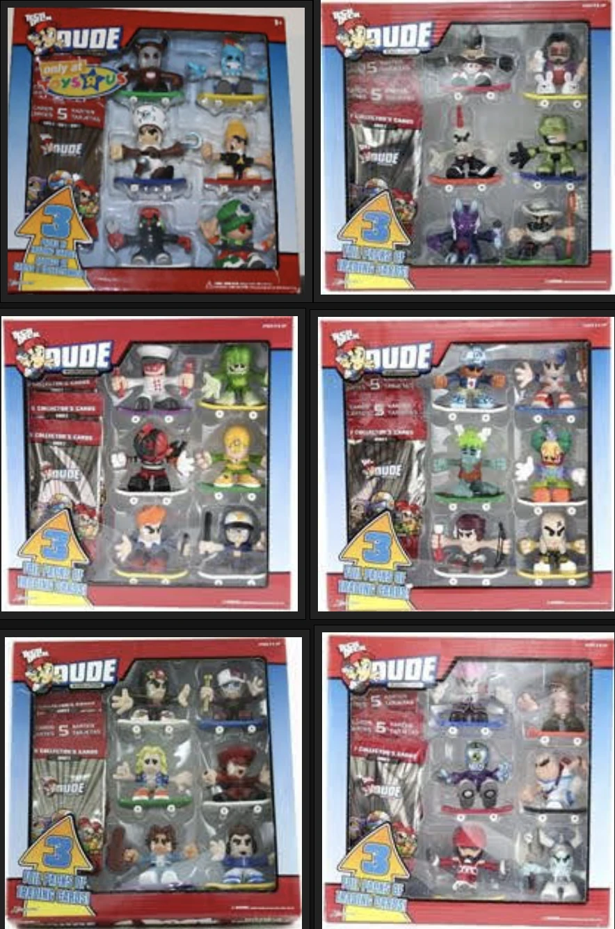 6 Pack | Tech Deck Dudes Wiki | Fandom