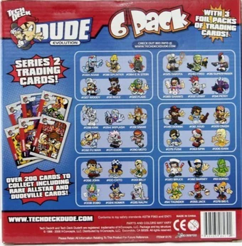 6 Pack | Tech Deck Dudes Wiki | Fandom