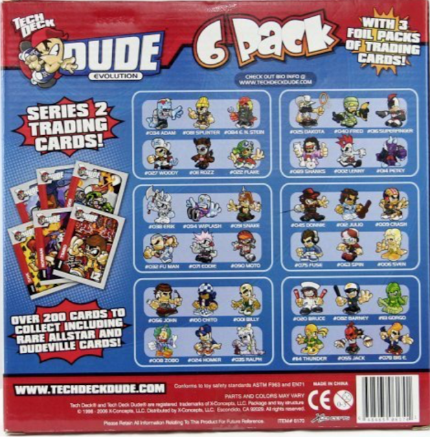 6 Pack Tech Deck Dudes Wiki Fandom
