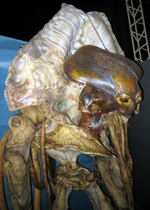 A Vin Shriak wearing its power suit