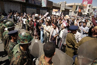 Demonstrations happening after the general elections in 2242.