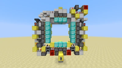 Tür- und Toranlage (Redstone, erweitert) Animation 6.1.1