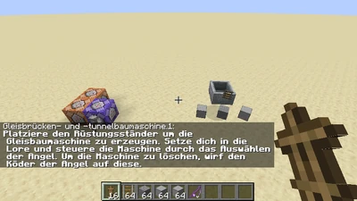 Gleisbrücken- und -tunnelbaumaschine (Befehle) Bild 1.1