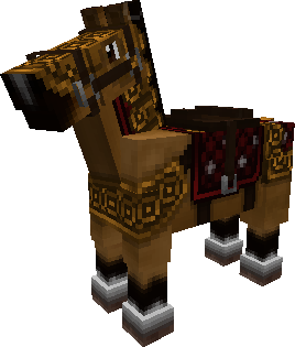 minecraft gold horse armor