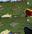 The Flattener recipe being used. If there was blocks above the defined area, they would have all been cleared.