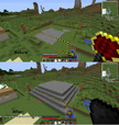 The Pyramid recipe being used. Obviously, if you want a better or completed pyramid, you will need to set the defined area higher.