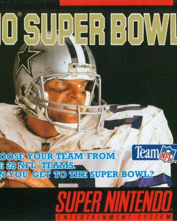 super nintendo tecmo bowl