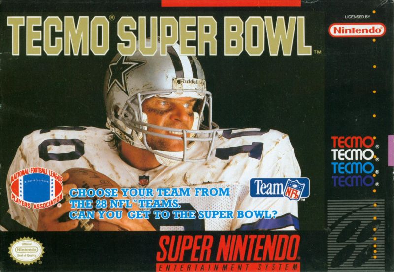 Tecmo Super Bowl 2014 Presented By  -  Official  Yearly ROMs - TBORG