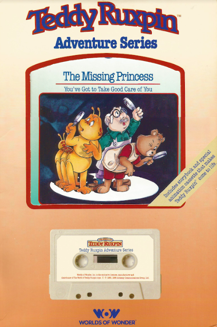 Teddy Ruxpin Gizmos and Gadget Book and Tape 