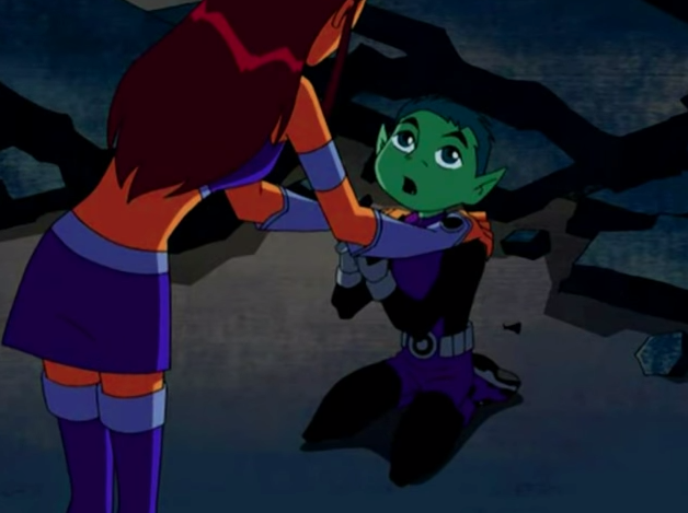 Beast Boy and Starfire Teen Titans Couples Wikia Fandom