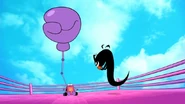 The Demon fighting in the Little Buddy Showdown.