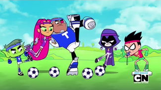 Click here to view more images from Kicking a Ball and Pretending to Be Hurt.