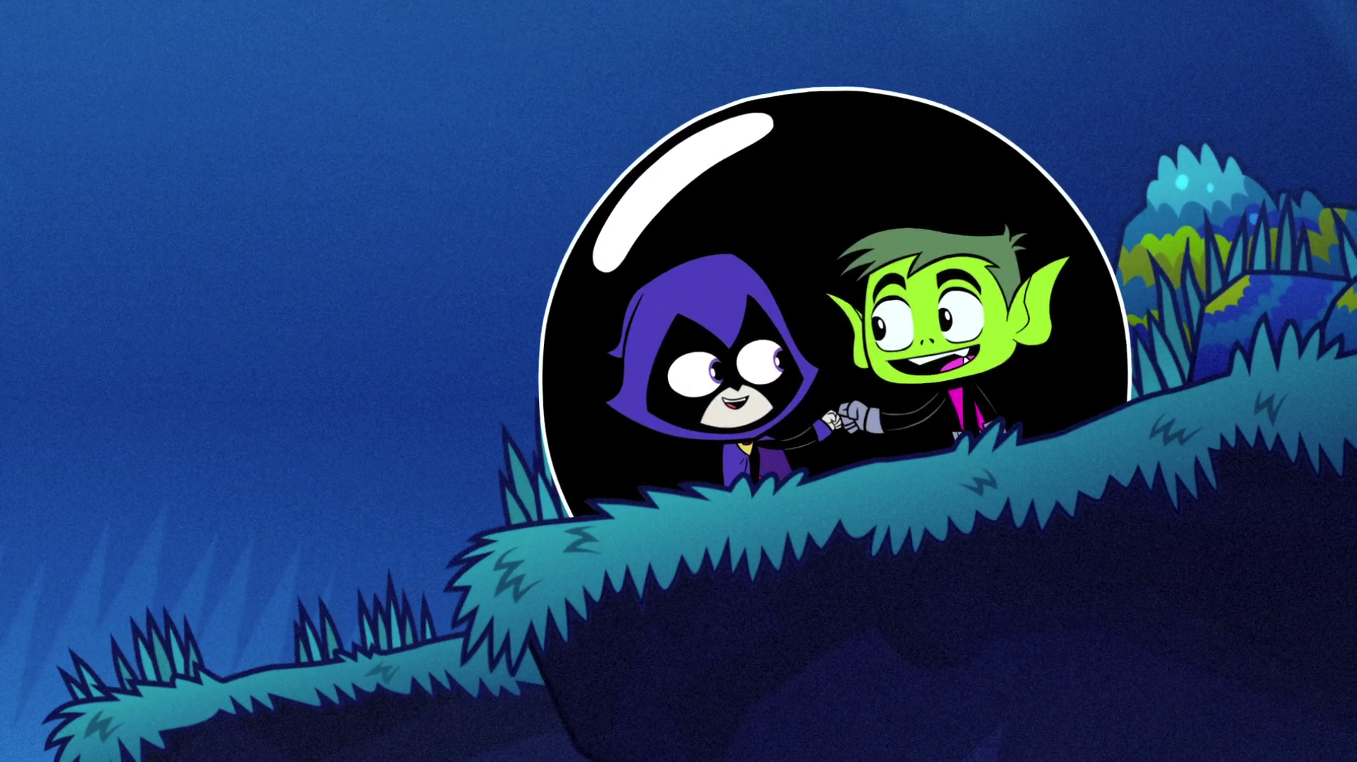 what episode did raven and beast boy kiss