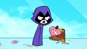 Back off, my name's Raven! Im not a raven.