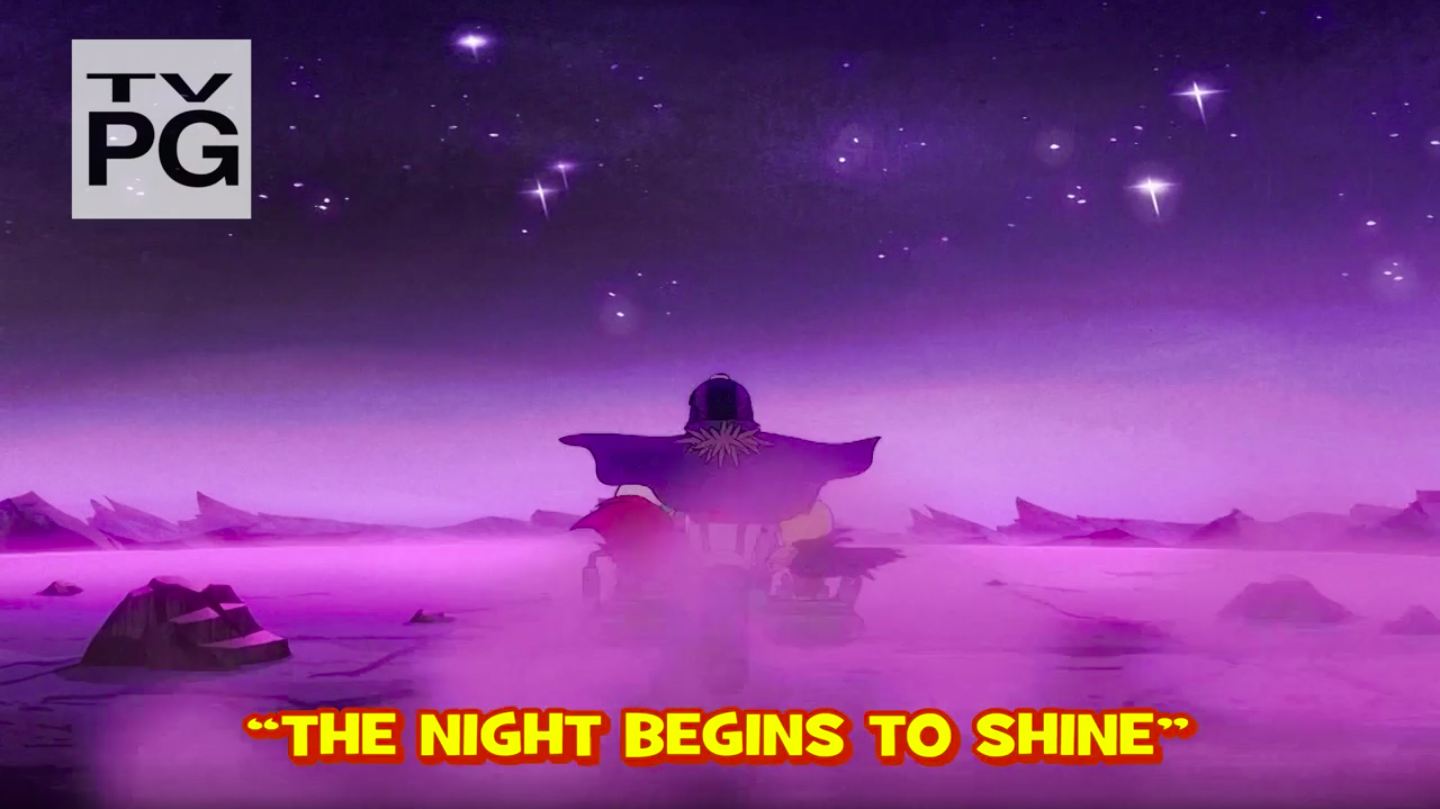 youtube the night begins to shine song