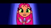 Starfire talks about Red Raven, Orange Raven, Purple Raven, Pink Raven, and Gray Raven.