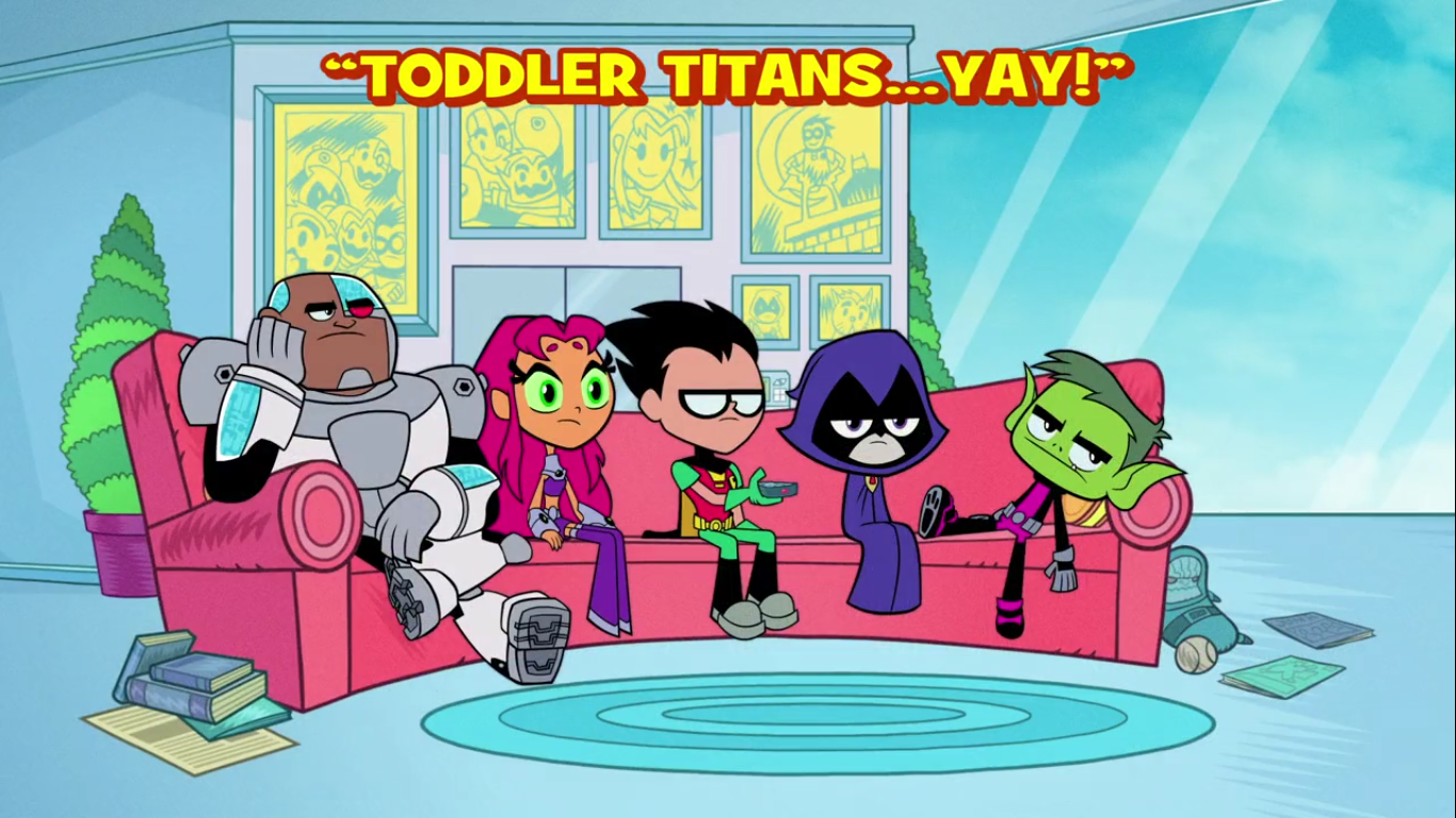 Os Jovens Titãs em Ação! vs Os Jovens Titãs, Wiki Teen Titans Go