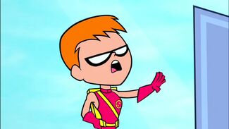 teen titans go robin vs speedy