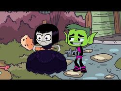 BBRAEBDAY_-_Beast_Boy_&_Raven_Celebrate_In_Azarath