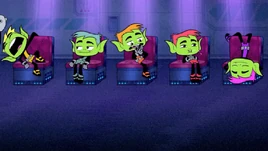 Beast Boy's Emoticlones