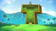 The setting for the Island Adventures episodes, Bamboo Titans Tower.