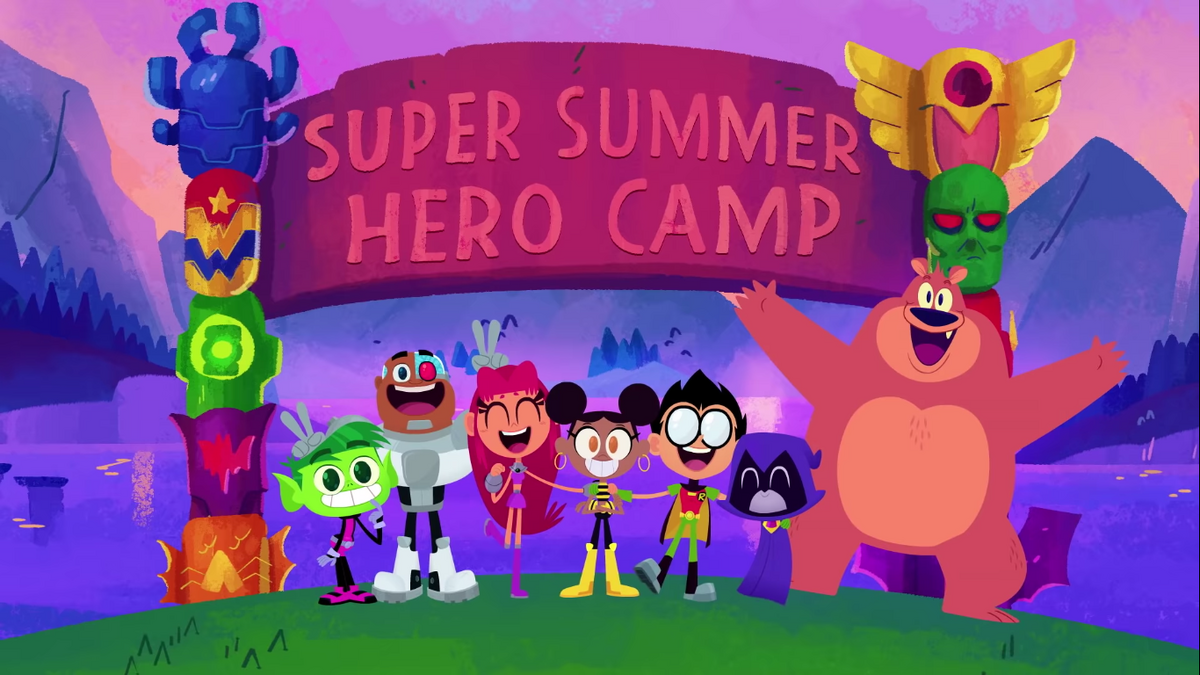 Super Summer Hero Camp Teen Titans Go! Wiki Fandom