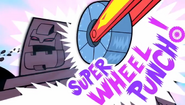 Super Wheel Punch backdrop from "Starfire The Terrible"