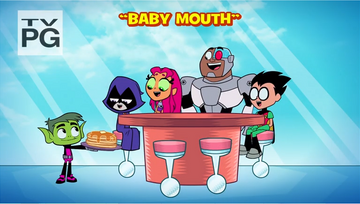 teen titans go baby raven