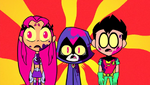 Starfire, Raven, and Robin get hypnotized.