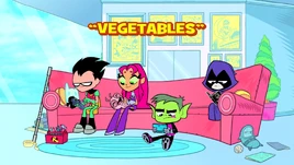Vegetables title card