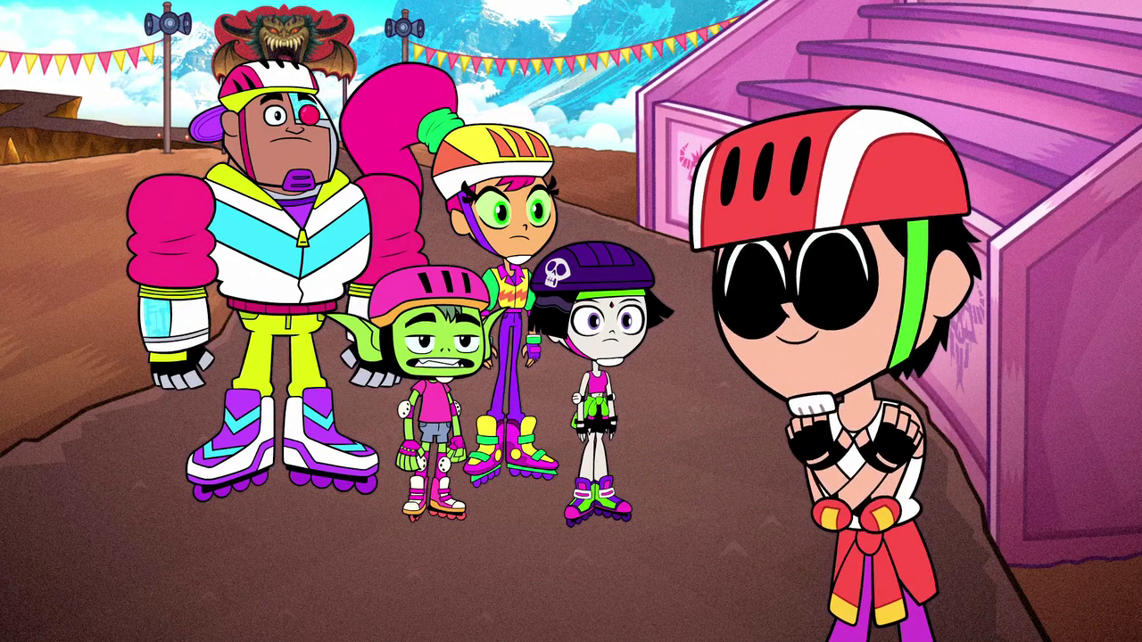 Velocidade em Skate, Teen Titans