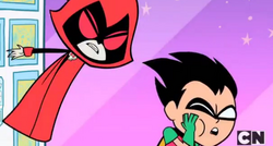 red raven teen titans