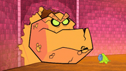 Tamaranian-Vacation-Gridnock.png (3.54 MB) Gridnock poking his head through the stadium wall.