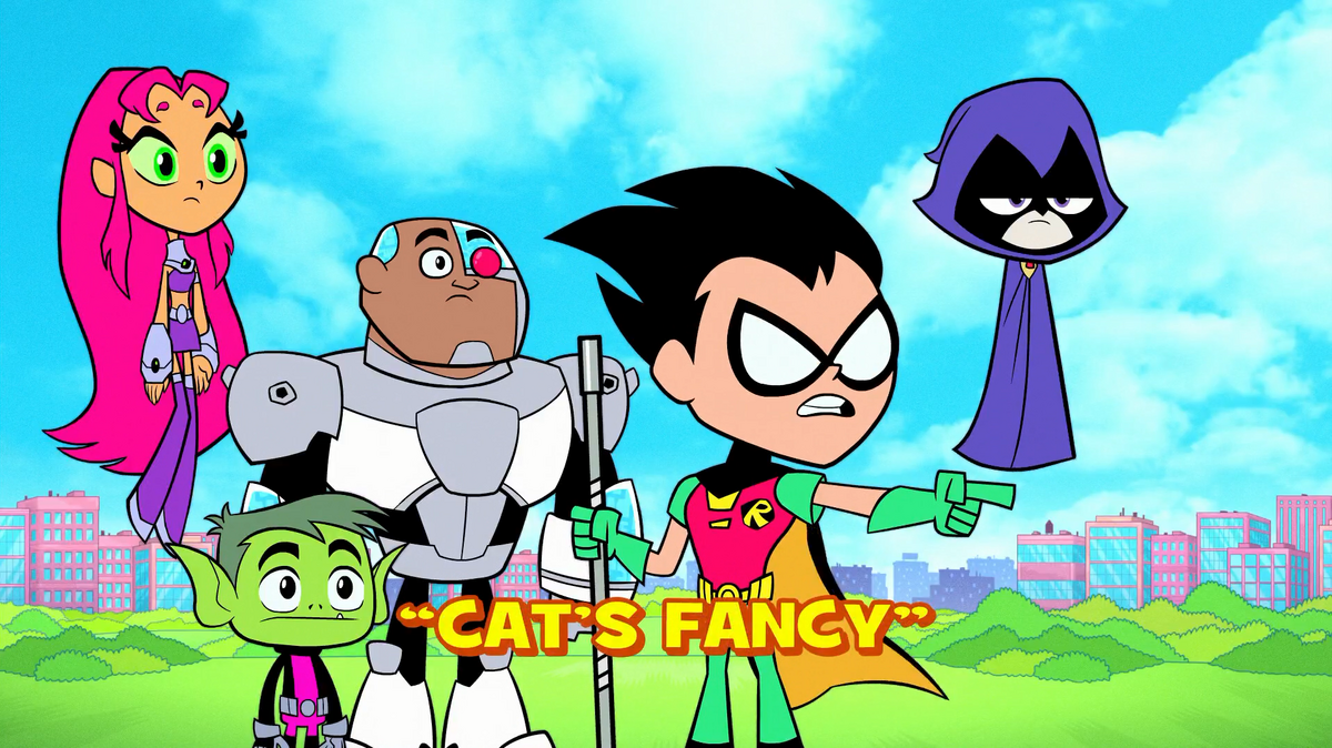 Cat's Fancy/Transcript | Teen Titans Go! Wiki | Fandom