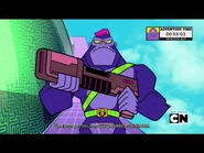 Mallah about to use his weapon.