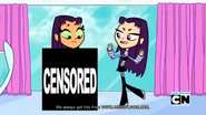 Blackfire dressing Starfire up