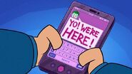 Joker's text to Batman