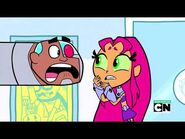 Cyborg and Starfire