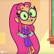 Miss Starfire the English teacher