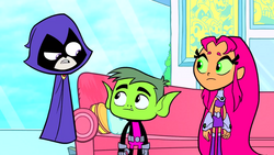 Teen Titans Go! Kicking a Ball and Pretending to Be Hurt (TV