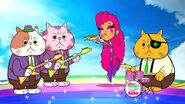 Jem and the Holograms; now with cats!