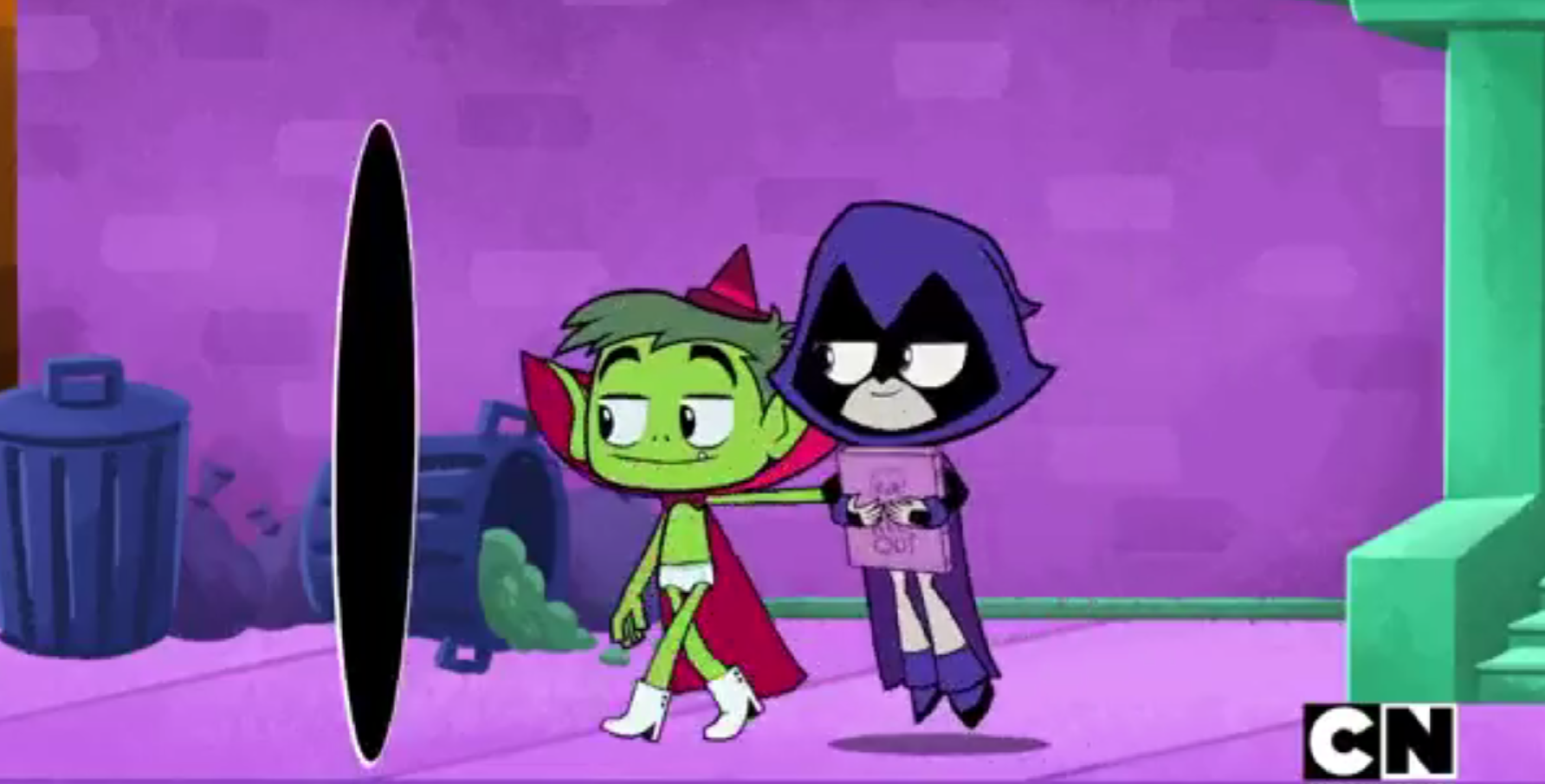 beast boy and raven relationship