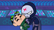 T-TTG ep44 InAndOut Still01.jpg (99 KB) Red X intimidates Gizmo.